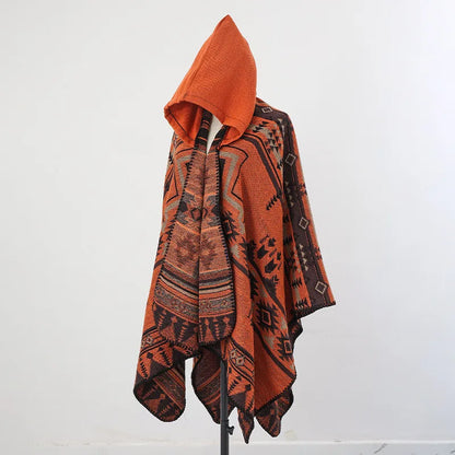 Handmade Hooded Poncho for Men