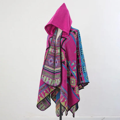Handmade Hooded Poncho for Men